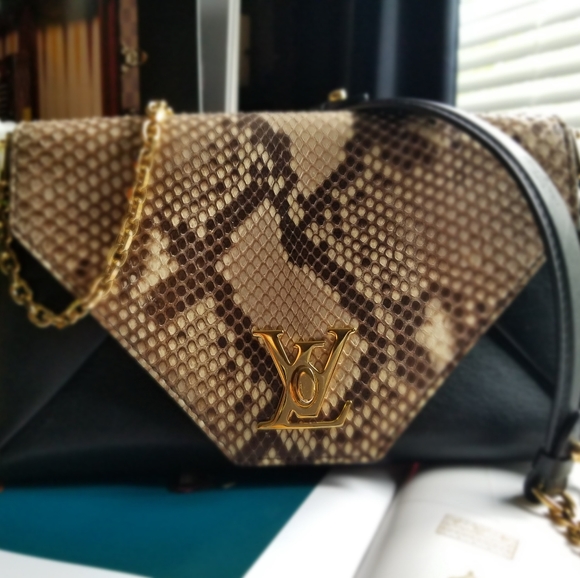 Louis Vuitton Exotic Noir Python Snake skin - Picture 4 of 16
